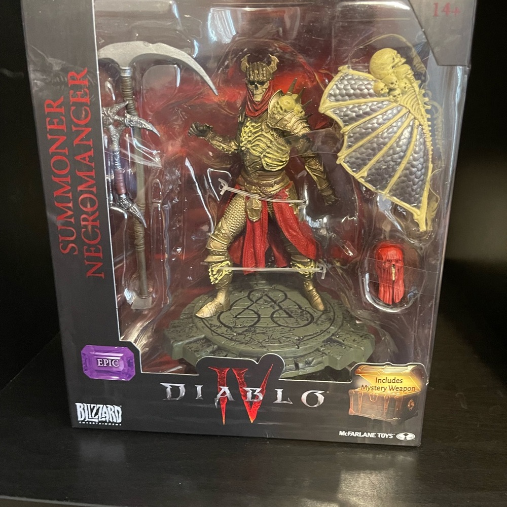 Diablo IV Summoner Necromancer Action Figure
